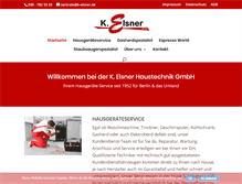 Tablet Screenshot of k-elsner.de